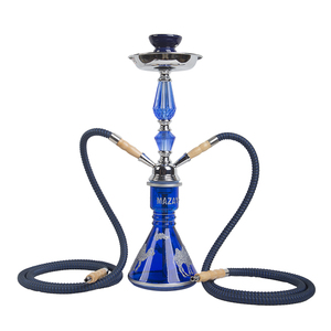 2 Vòi Màu Xanh Dương Sang Trọng Hokkaido Hookha Shisha Hookah - Product Image 2