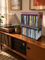 Boîtier pour CD en alliage d'aluminium, un organisateur de cassettes magnifiquement conçu, un incontournable pour les collectionneurs