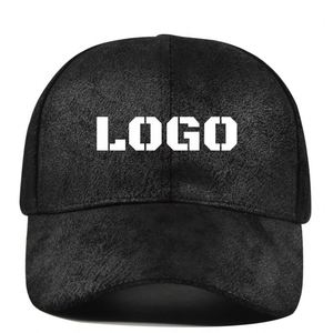 Casquette de baseball en daim pour adulte, chapeau souple en faux daim avec logo personnalisé, idéal pour la mode et la protection solaire quotidienne - Product Image 4