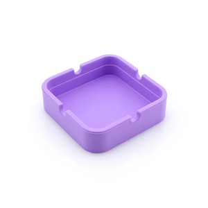 Cenicero Cuadrado Portátil de Silicona Jiayi JY-01, Personalizado, Creativo, Resistente al Calor, Fácil de Limpiar, Diseño Clásico, Sin Humo, para Auto - Product Image 5