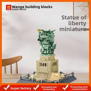 Bloques de Construcción Compatibles con la Estatua de la Libertad, Piezas Pequeñas, Juguetes Educativos de Plástico para Niños, Venta al Por Mayor - Product Image 4