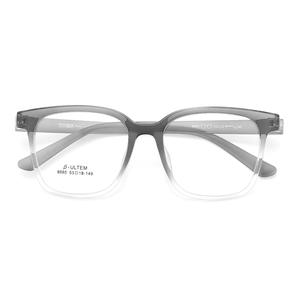 Monturas de Gafas Rectangulares Unisex Danyang 8885, Montura Completa de Acrílico, Cómodas, Material TR, Diseño Hexagonal - Product Image 5