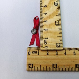 Cinta de Conciencia de lazo satinado personalizada para accesorios de ropa interior y decoración de botellas Material de nailon duradero con lazos de logotipo personalizado rosa - Product Image 3
