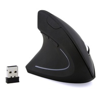 BAJEAL, Ratón Ergonómico Inalámbrico 2.4G con Receptor USB, Recargable, Vertical, para Mano Izquierda, para Manos Grandes, 6D, Superventas