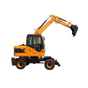 Excavadora Hidráulica Mini de Ruedas y Orugas ELORRY EL85L de Alta Calidad con Cucharones de 8T y 9T en Venta en Kenia - Product Image 5