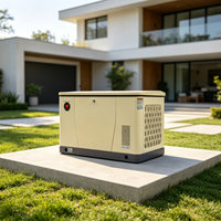Générateur d'énergie à gaz d'urgence ApexGen 12kW pour la maison Installation facile Faible entretien Support en option 3-en-1 Gaz naturel