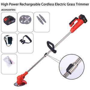 Tondeuse à gazon électrique <span class=keywords><strong>sans</strong></span> <span class=keywords><strong>fil</strong></span> multifonctionnelle haute puissance <span class=keywords><strong>sans</strong></span> <span class=keywords><strong>fil</strong></span> tondeuse à gazon maison Portable coupe-herbe outils d'élagage de <span class=keywords><strong>jardin</strong></span> - Product Image 5