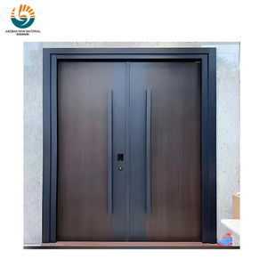 Di alta qualità bianco <span class=keywords><strong>PVC</strong></span> Upvc porta di vetro scorrevole ignifugo suono isolato Interior Design appartamenti casa uffici camere da letto porta - Product Image 4
