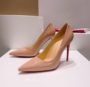Escarpins haut de gamme à bout pointu et semelle rouge - Idéaux pour les trajets quotidiens, élégants pour les réceptions, chaussures à talons fins - Product Image 5