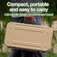 Mini valise pour barbecue en plein air mallette portable style camping barbecue à charbon de bois pliant