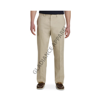 Pantalon de golf pour homme, 90% polyester, 10% coton, décontracté, coupe droite, coupe-vent, respirant, super élastique, de haute qualité, avec fermeture éclair et bouton anti-déchirure
