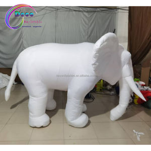 고품질 흰색 풍선 동물 의상 장식 풍선 코끼리 의상 - Product Image 6