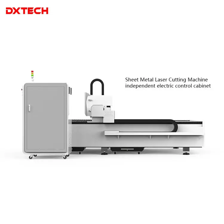 1000w 1500w 2000w 3000w cnc Fiber Metal Laser Cutting Machine DXTECH 1530F for Sheet Metal Cutting