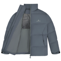 Veste thermochromique décontractée respirante en duvet de canard 95% avec fermeture éclair épaisse pour hommes et femmes