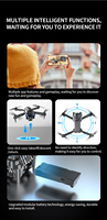 Drone 8K professionnel, caméra 4K HD, évitement d'obstacles, quadricoptère pliable, photographie aérienne, moteur sans balais, drones N602