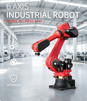 Robot collaboratif industriel automatique à 6 axes avec bras de sécurité pour machine de soudage laser à fibre, disponible en puissances de 1000W, 1500W, 2000W