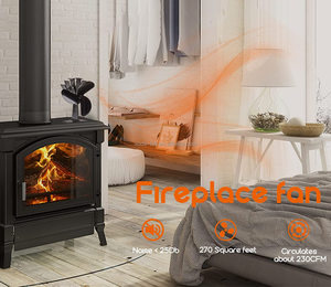 Ventilateur de poêle à <span class=keywords><strong>bois</strong></span> à 3 pales économisant de l'énergie écologique alimenté par la chaleur - Product Image 6