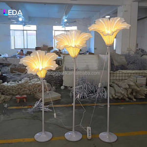 LEDA - Decoración para el Pasillo de Boda, Soporte para Flores de Gloría de la Mañana, Fondo con Luces LED para Eventos y Fiestas - Product Image 2