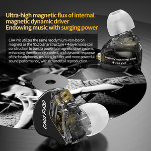 Audífonos Intrauditivos Dinámicos <span class=keywords><strong>CCA</strong></span> <span class=keywords><strong>CRA</strong></span> PRO Nueva Era con Diafragma DLC Ultrafino - Product Image 6