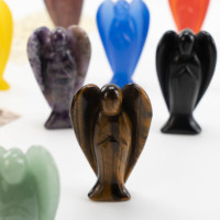 Batu mata kucing meditasi kristal energi warna cantik model baru untuk fengshui