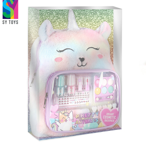 SY Jeux de <span class=keywords><strong>maquillage</strong></span> d'imitation, jouets cosmétiques non toxiques, trousses de <span class=keywords><strong>maquillage</strong></span>, sac <span class=keywords><strong>licorne</strong></span> pour enfants filles - Product Image 6
