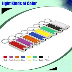 Mini lampes de poche personnalisées avec logo, en gros, avec porte-clés, lampes de poche LED lumineuses, lampes de poche portables de petite taille, porte-clés, cadeaux d'appréciation - Product Image 2