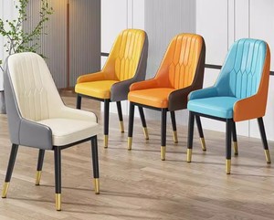 Ghế ăn bọc vải, tựa lưng, nhiều lựa chọn chất liệu và màu sắc của khách sạn & nhà hàng XYBF, phù hợp cho phòng khách, sự kiện, nội thất theo chủ đề. - Product Image 4