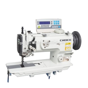 Machine à coudre industrielle point noué à alimentation par pointeuse et coupe-fil automatique, à plat, à une aiguille, GOLDEN CHOICE GC1510-7 - Product Image 1