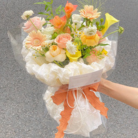 Boîte cadeau en papier de soie recyclable fait main nacré Sydney Snow Virgin, emballage de bouquet blanc, papier de doublure DIY pour fleurs fraîches et gâteaux