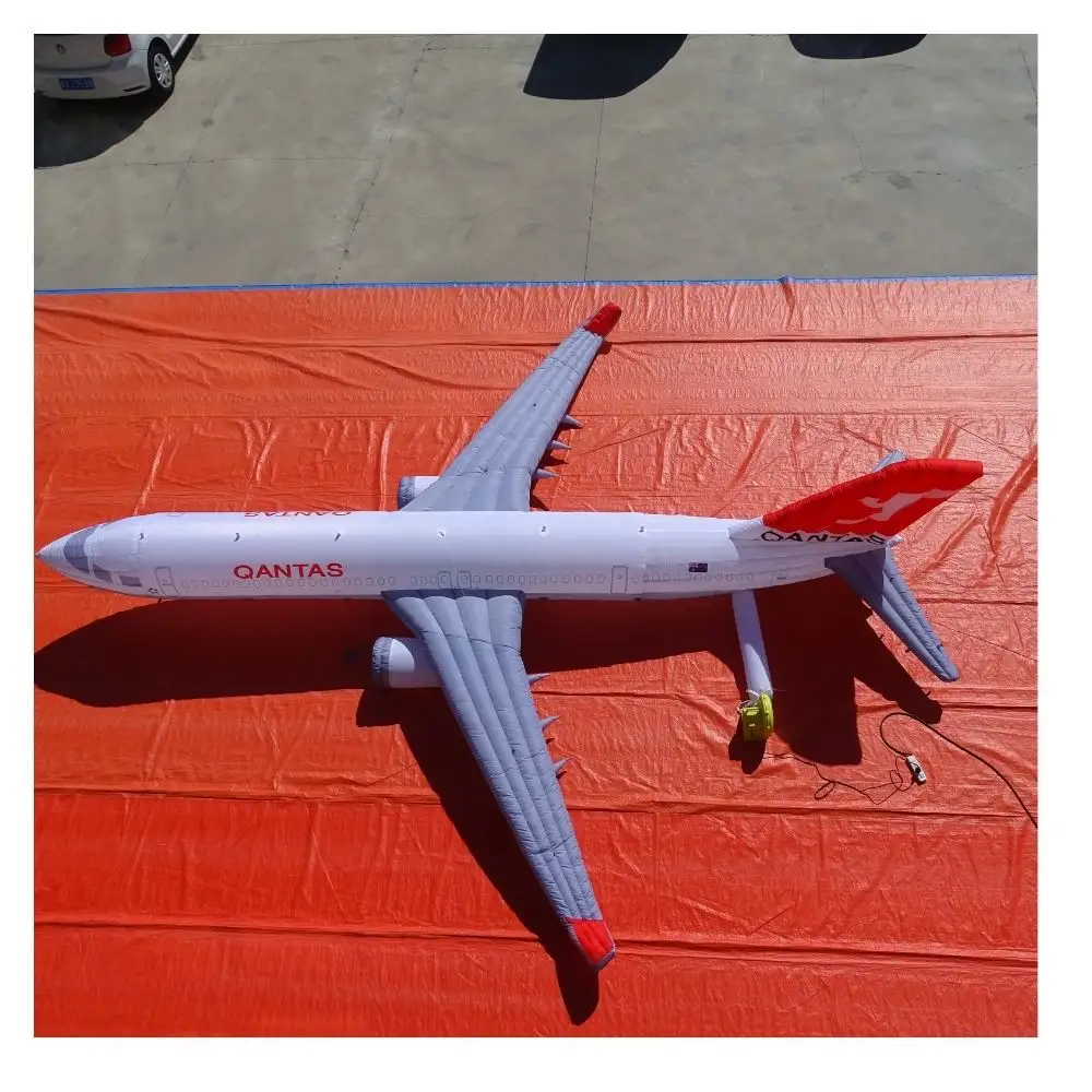 Şişme uçak modeli büyük boy açık gösteri şişme hava uçağı modeli