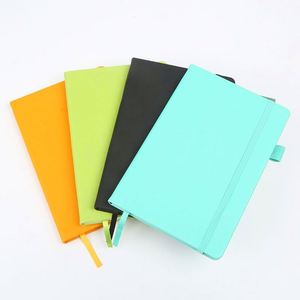 Carnet d'écolier épais multicolore personnalisé pas cher, fabricant en gros de carnets en cuir pour étudiants avec logo - Product Image 1