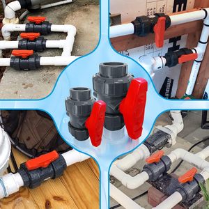 Bán Hot nhựa uPVC Công Đoàn bóng van/đúng Công Đoàn đầy đủ dòng chảy bóng van/trượt ổ cắm bóng van với cổng đầy đủ cho hệ thống nước - Product Image 3