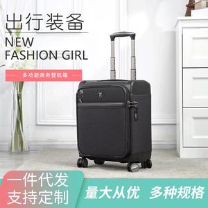 Valise de voyage extensible en tissu Oxford 16 pouces avec roulettes pivotantes pour hommes et femmes - Product Image 5