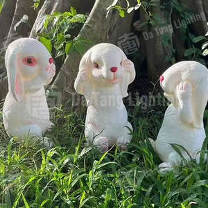 Rabbit Decorative Lights For Park And Festival Event Landscape Scene <b>Lighting</b> Ip65 Waterproof Design - Product Image 6