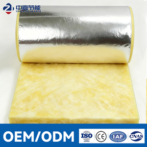 Glass Wool Blanket <b>Roll</b> Aluminum Foil Glass Wool <b>Mats</b> For Pipeline Air Duct Industrial Equipment Heat Preservation - Product Image 1