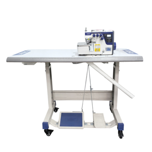 Máquina de Coser Overlock Industrial de Cuatro Hilos de Alta Velocidad GT917D-4 con Motor, Nueva y Fácil de Operar - Product Image 2