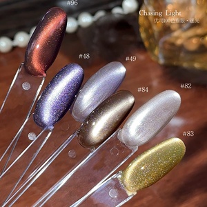 100 Farbe Licht Jagd Katze Auge Nagellack Gel Explodierende Glas perle Katze Auge Gel Special Set 2025 Nagel Shop Beliebt - Product Image 5