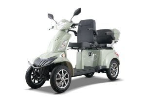 สกู๊ตเตอร์ไฟฟ้าสี่ล้อสำหรับผู้พิการ ใช้แบตเตอรี่ เหมาะสำหรับรับ-ส่งเด็ก สกู๊ตเตอร์ช่วยเหลือเพื่อการพักผ่อน - Product Image 6