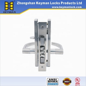 Keyman Mỹ <span class=keywords><strong>ANSI</strong></span> Lớp <span class=keywords><strong>1</strong></span> lửa đánh giá 3 giờ thương mại cửa Lỗ mộng xi lanh khóa thép không gỉ cửa trước cho căn hộ - Product Image 4