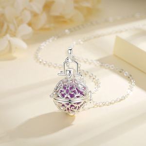 Joyería para Embarazadas, Collar con Bola de Armonía, Campana, Jaula para Bola - Product Image 2