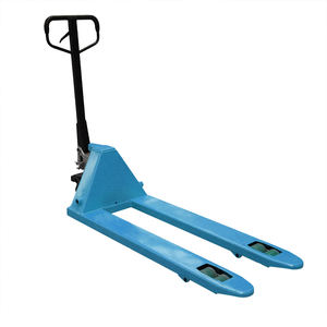 Crank <span class=keywords><strong>5</strong></span> טון הידראולי מלגזה נירוסטה יד משאית הסיטונאי מחיר מופעל מזרן הידראולי מזרן 1150 מ "מ מזלג - Product Image 3