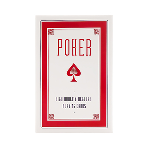 Custom Logo Front and Back Poker Cards Playing Card Printing wholesale