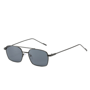 Women's <b>Square</b> <b>Sunglasses</b> Metal Frame UV400 Protection Class 2 Sunshades Ac Lens Hip Hop Style - Product Image 1