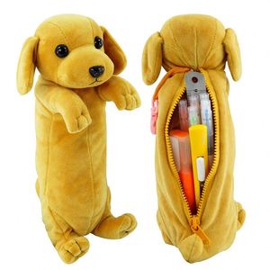 Cute Cartoon Puppy Shaped Child Pencil case Custom Different Cartoon Shaped Pencil case As Gifts for Children - Product Image 1