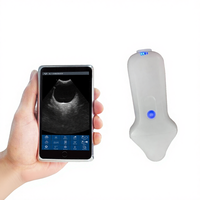 Sonde Doppler Wifi ZY-C6USB pour ophtalmologie, ultrasons oculaires pour nouveau-nés et animaux de compagnie, 8Mhz 11Mhz, micro-convexe, couleur, réutilisable, CF PW