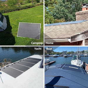 Offre Spéciale 100W 200W noir Mono Flexible panneau solaire PV 12V 18V 24V étanche ETFE Film panneau solaire Flexible pour <span class=keywords><strong>camping</strong></span>-<span class=keywords><strong>car</strong></span> RV - Product Image 6
