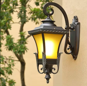 Applique murale rétro européenne fournie en usine luminaire pour jardin cour villa 50w étanche led appliques extérieures élégantes - Product Image 2