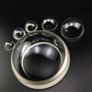 Optical Glass Bk7 Custom-made Optical Glass Bk7 Tempered Dome Lens Optical Equipment 3 Years Spherical Optical Window Optical Lenses Frames 60/40