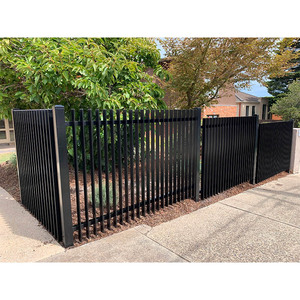 Clôture à <span class=keywords><strong>lame</strong></span> verticale en aluminium 3D personnalisée garde-corps jardin maison décorer <span class=keywords><strong>prix</strong></span> d'usine - Product Image 1