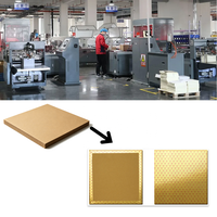 Machine entièrement automatique pour la fabrication de plateaux en carton carrés (base en papier) pour gâteaux, pour cartons épais et fins, avec bordure supérieure et inférieure, pour 1 personne